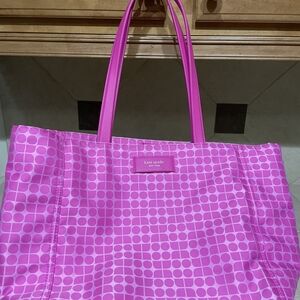Kate Spade Pink Tote Bag